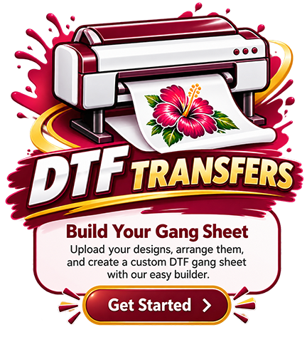 DTF Transfers - Build Your Gang Sheet