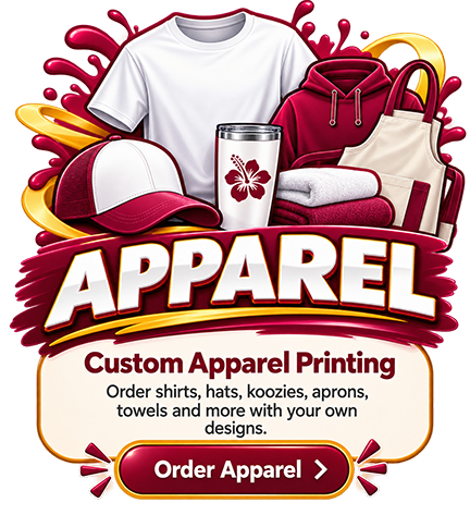 Custom Apparel and Personalized Products